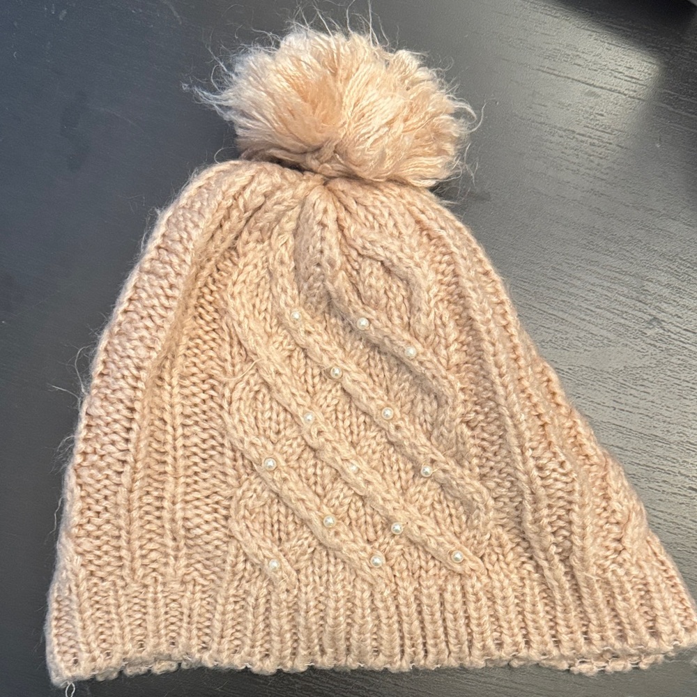 Cozy Knit Beanie with Pom Pom